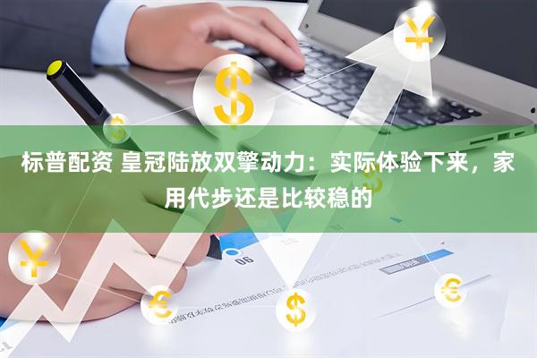 标普配资 皇冠陆放双擎动力：实际体验下来，家用代步还是比较稳的